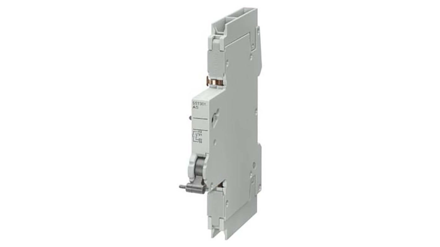 Siemens Auxiliary Contact, 2 Contact, 1NC + 1NO, DIN Rail Mount, SENTRON