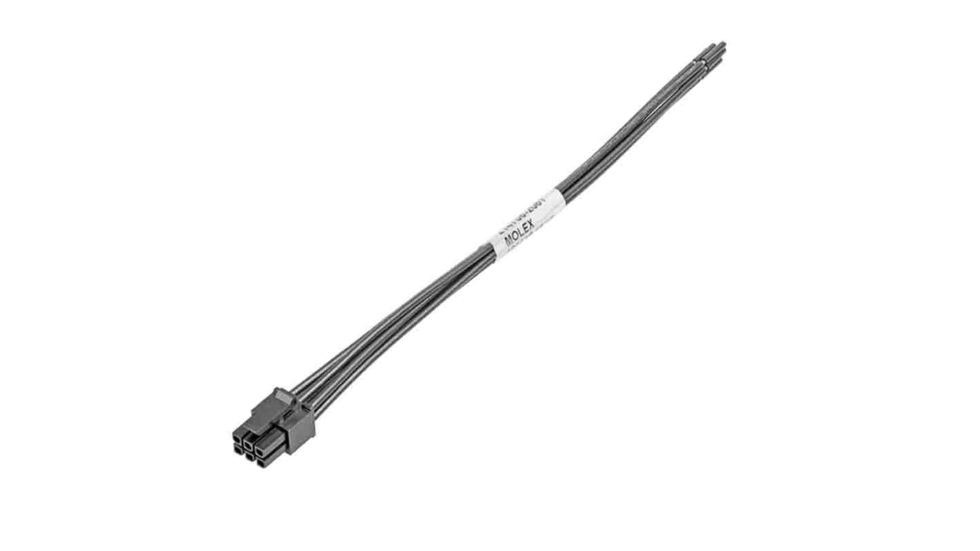 Cordon assemblé Molex Micro-Fit 3.0, 300mm, 3mm