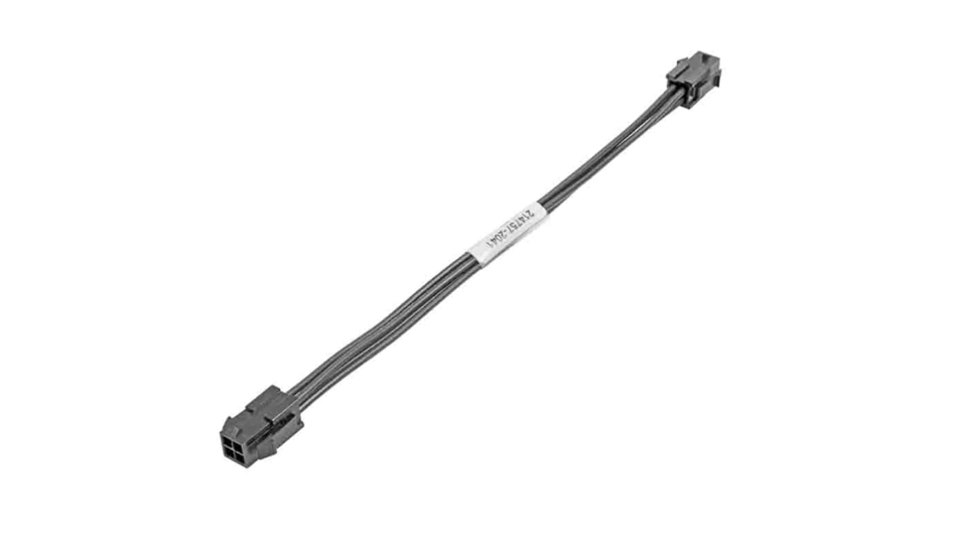 Cordon assemblé Molex Micro-Fit 3.0, 600mm, 3mm