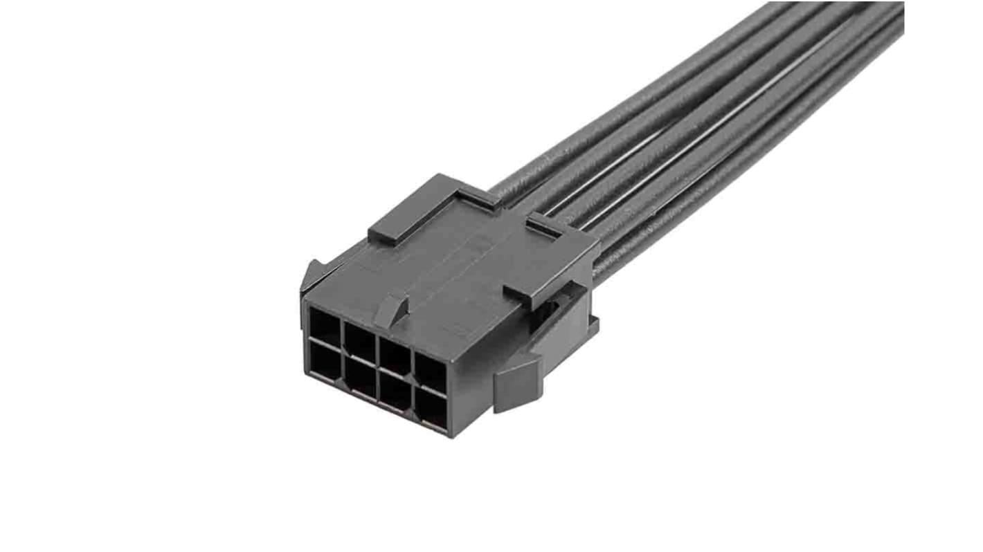 Molex 8 Way Male Micro-Fit 3.0 to 8 Way Male Micro-Fit 3.0 Wire to Board Cable, 300mm