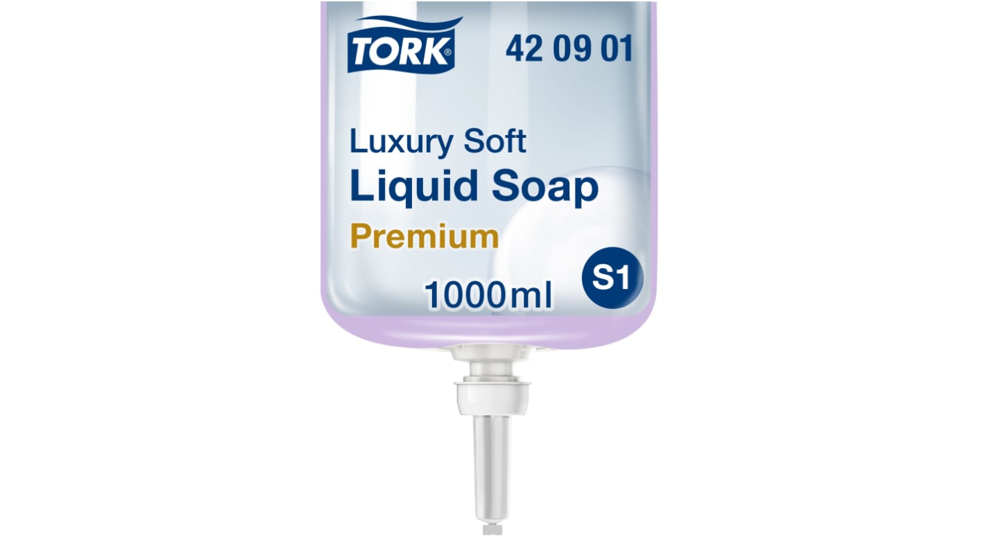 Tork Luxury Hand Cleaner & Soap with Anti-Bacterial Properties - 1 L Bottle