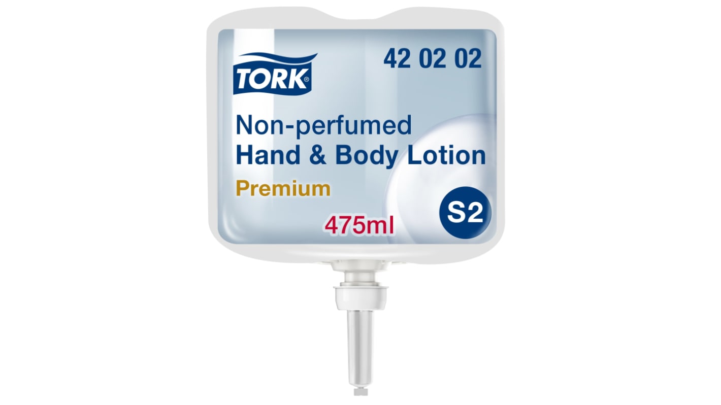 Acondicionador y Loción de Manos Tork 420202 1 Cartucho 475 ml, Sin Perfume