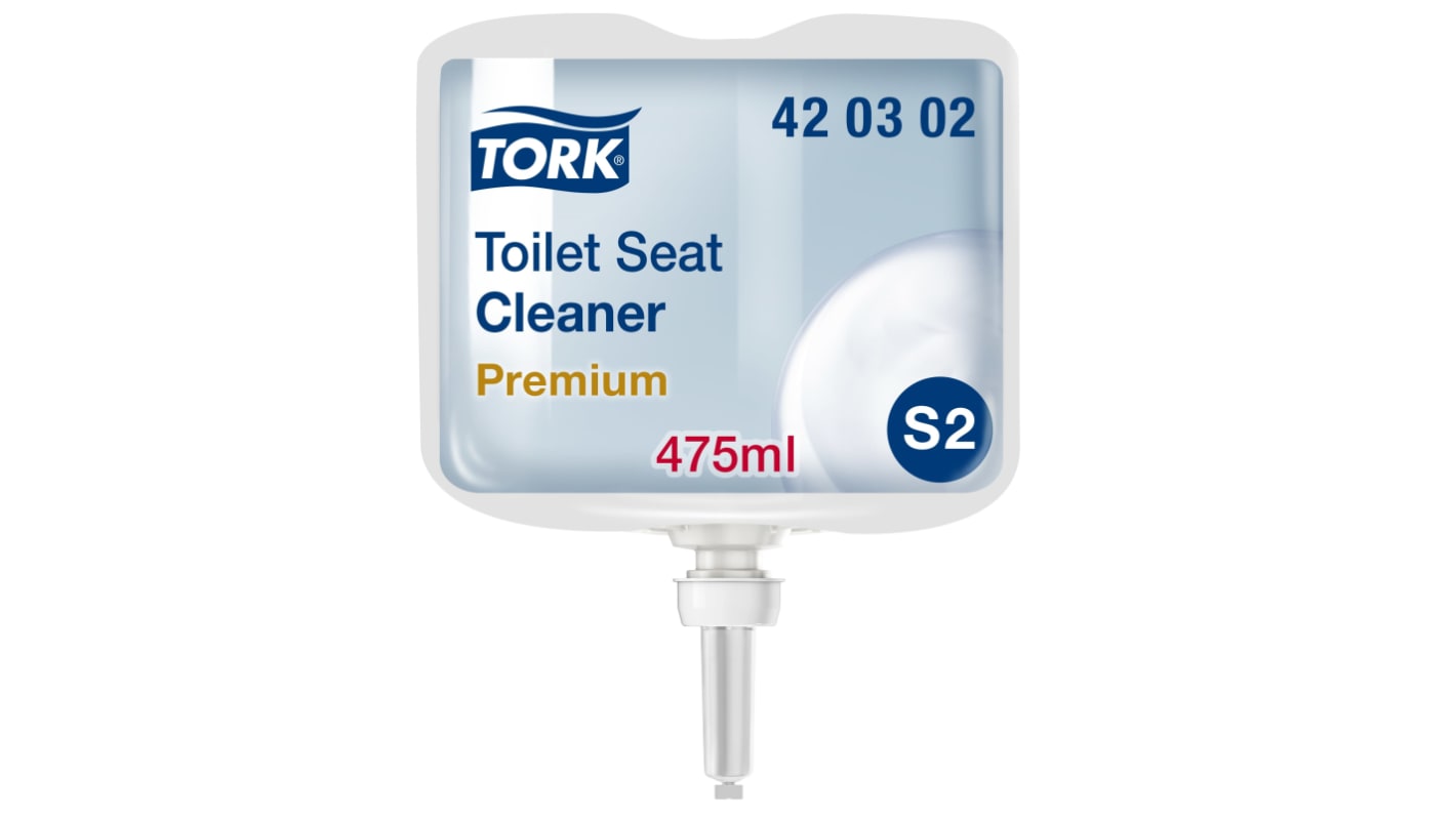 420302 Tork Toilet Seat Cleaner 475 ml Bottle Disinfectant RS