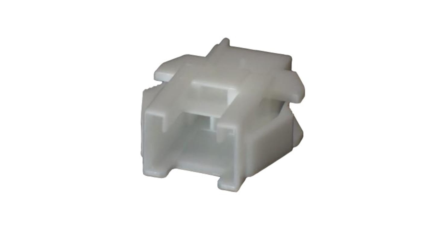 JST, XM Female Crimp Connector Housing, 2.5mm Pitch, 3 Way, Single Row