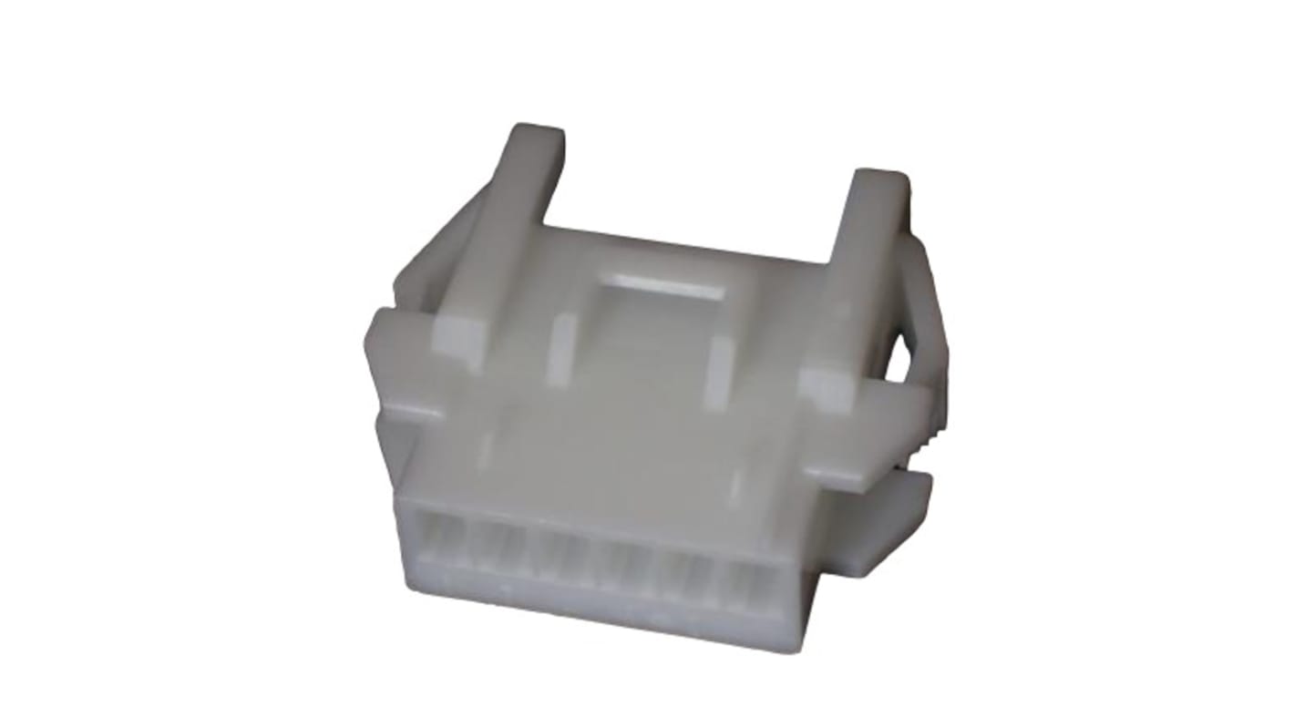 JST, XM Female Crimp Connector Housing, 2.5mm Pitch, 6 Way, Single Row