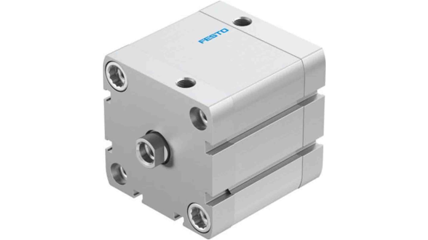 Festo Pneumatic Compact Cylinder - 536346, 63mm Bore, 30mm Stroke, ADN Series, Double Acting