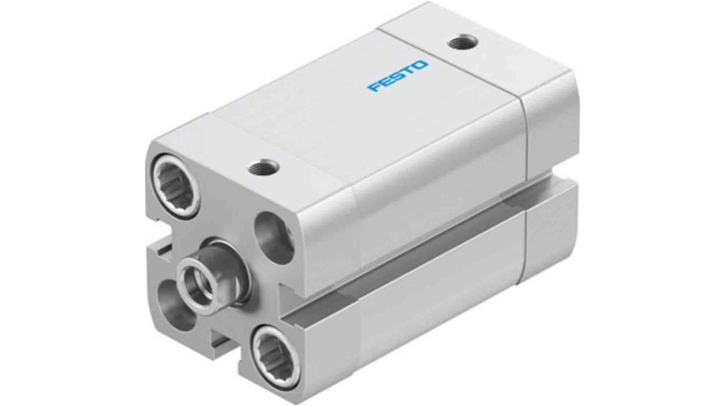 Festo ADN 577161 Pneumatik-Kompaktzylinder doppeltwirkend, Bohrung Ø 20mm / Hub 25mm