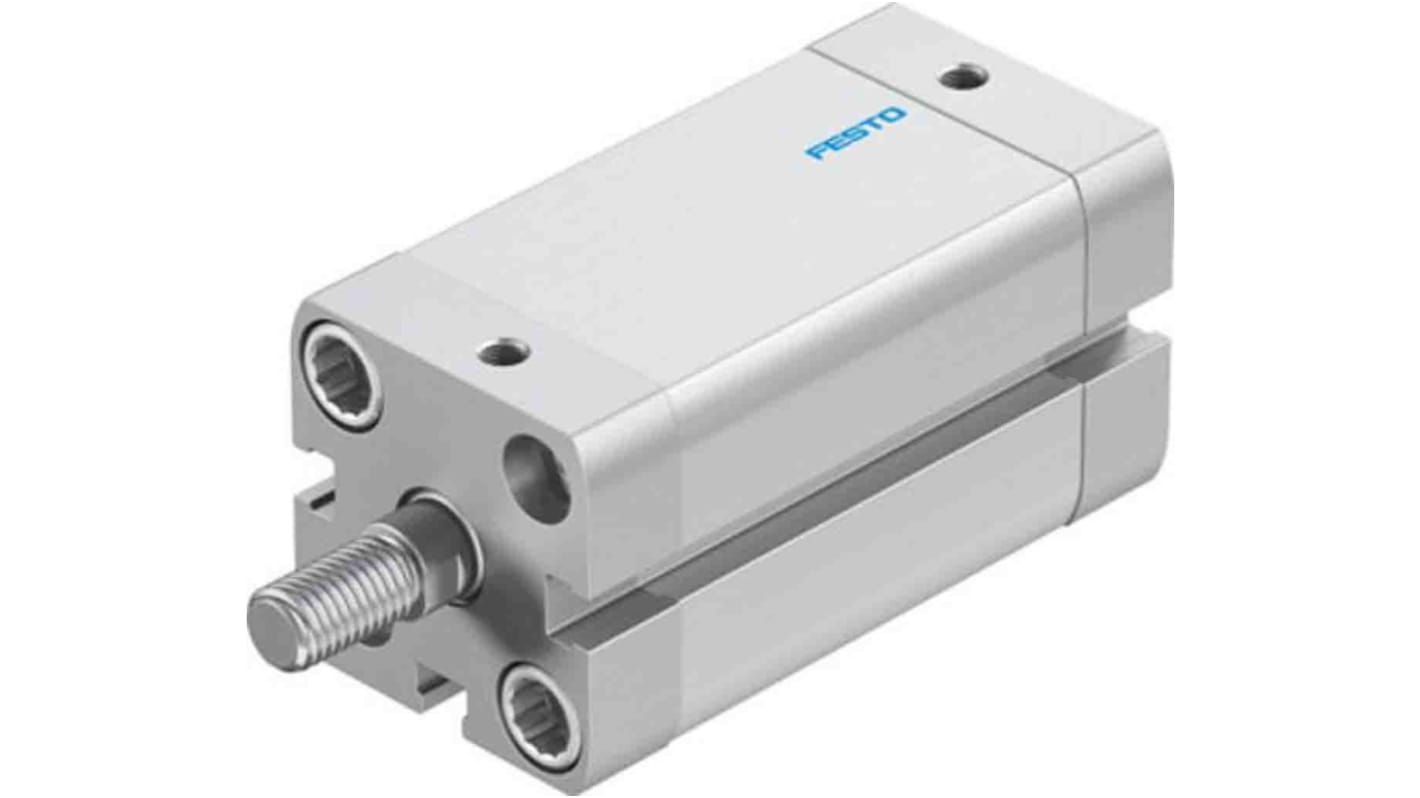 Festo Pneumatic Compact Cylinder - 577187, 25mm Bore, 40mm Stroke, ADN Series, Double Acting