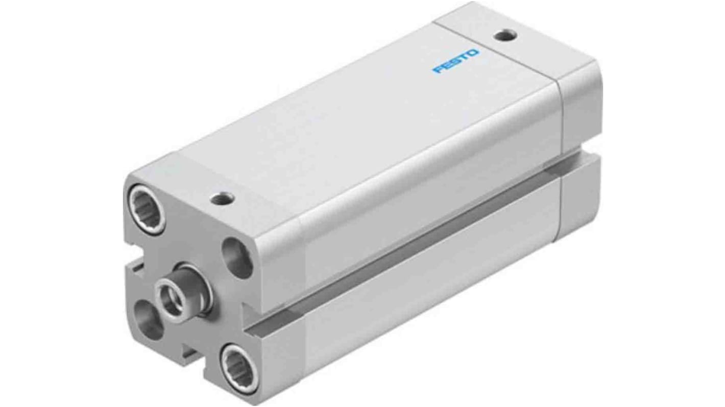 Festo Pneumatic Compact Cylinder - 577181, 25mm Bore, 60mm Stroke, ADN Series, Double Acting