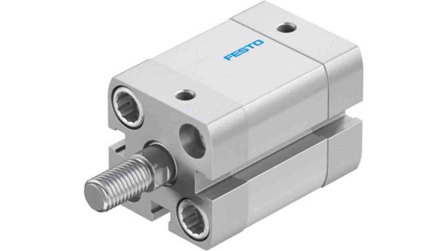 Festo Pneumatic Compact Cylinder - 577167, 20mm Bore, 15mm Stroke, ADN Series, Double Acting