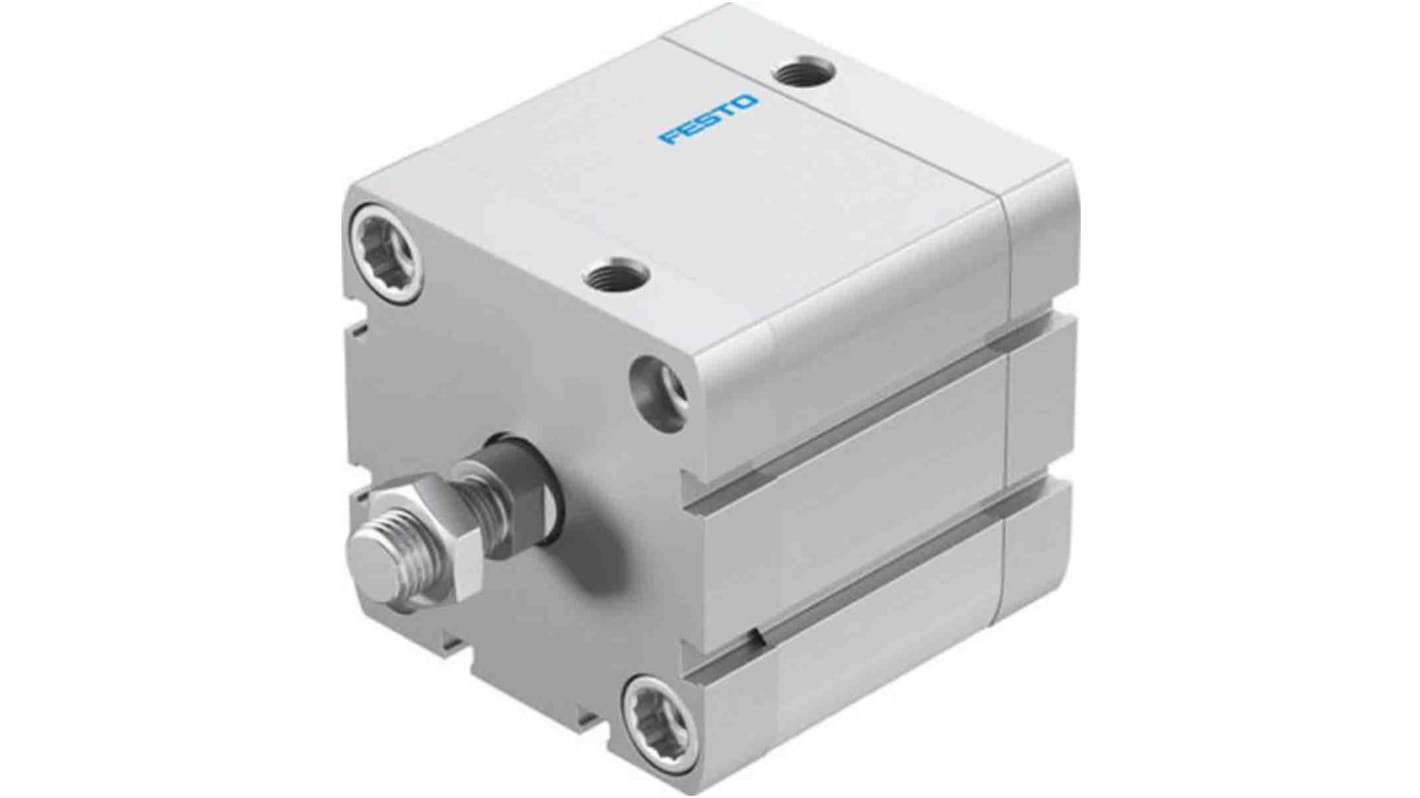 Festo Pneumatic Compact Cylinder - 572713, 63mm Bore, 30mm Stroke, ADN Series, Double Acting