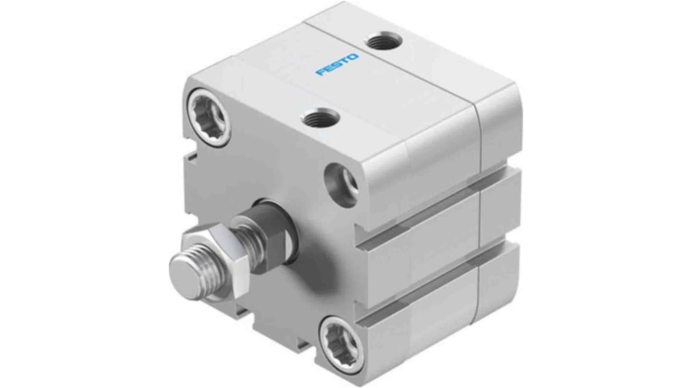 Festo コンパクトエアシリンダ ADNシリーズ ボア：50mm ストローク：10mm ADN-50-10-A-PPS-A