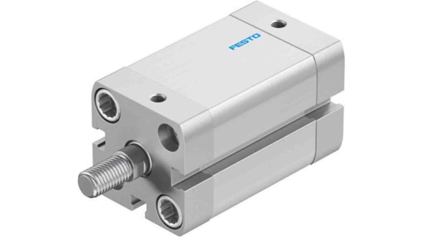 Vérin compact pneumatique Festo ADN 577186 Double Action , alésage de 25mm, course de 30mm