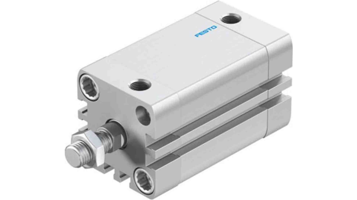 Festo Pneumatic Compact Cylinder - 572660, 32mm Bore, 40mm Stroke, ADN Series, Double Acting