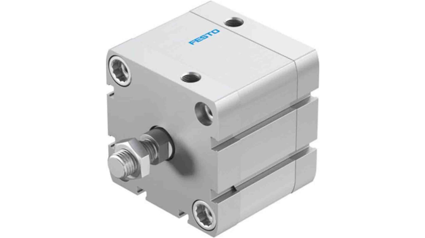 Festo Pneumatic Compact Cylinder - 536334, 63mm Bore, 20mm Stroke, ADN Series, Double Acting