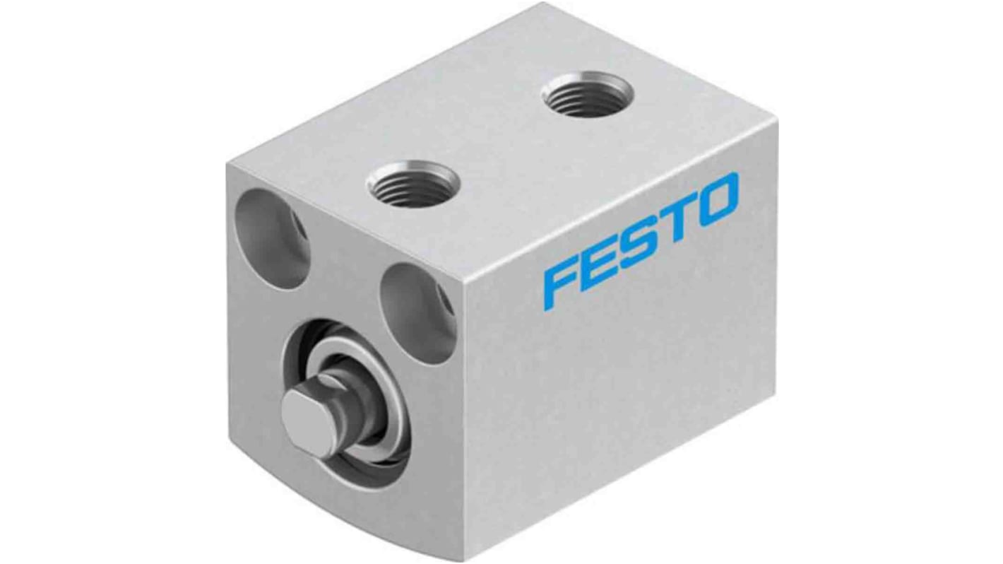 Festo Pneumatic Compact Cylinder - 526904, 10mm Bore, 10mm Stroke, ADVC Series, Double Acting