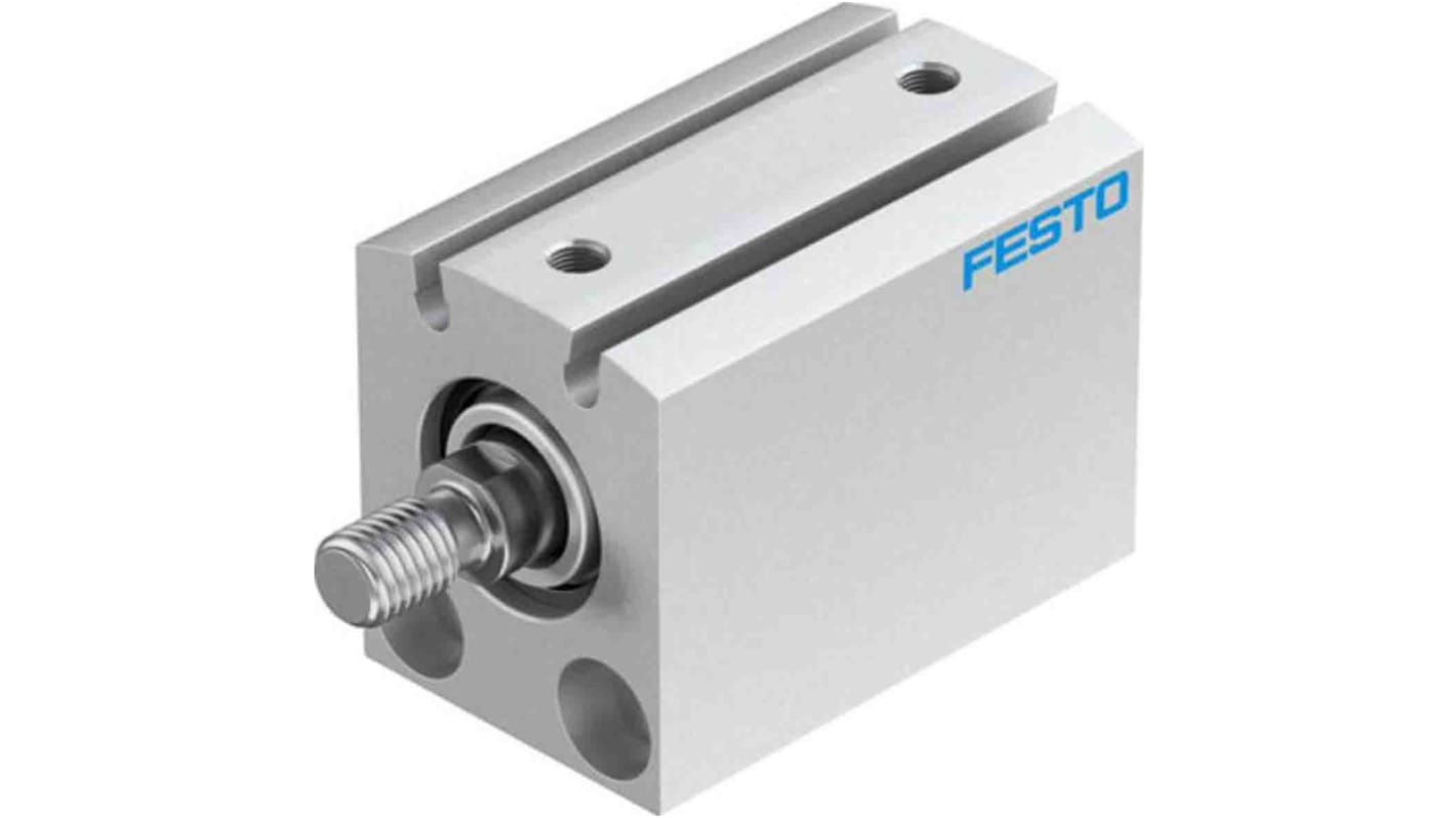 Festo Pneumatic Compact Cylinder - 188153, 20mm Bore, 20mm Stroke, ADVC Series, Double Acting