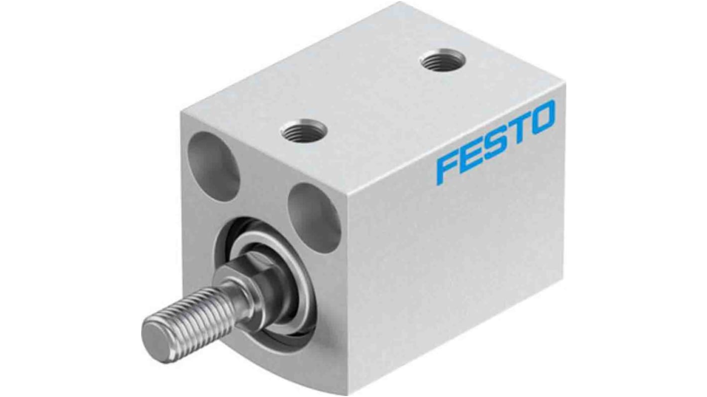 Festo Pneumatic Compact Cylinder - 188125, 16mm Bore, 15mm Stroke, ADVC Series, Double Acting