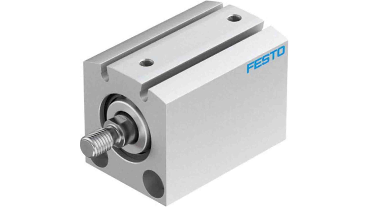 Festo Pneumatic Compact Cylinder - 188186, 25mm Bore, 25mm Stroke, ADVC Series, Double Acting