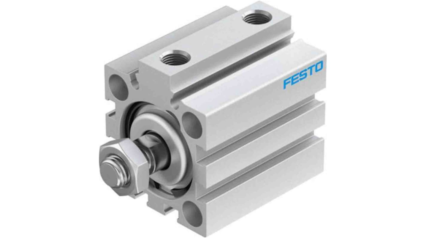 Festo Pneumatic Compact Cylinder - 188223, 32mm Bore, 25mm Stroke, ADVC Series, Double Acting