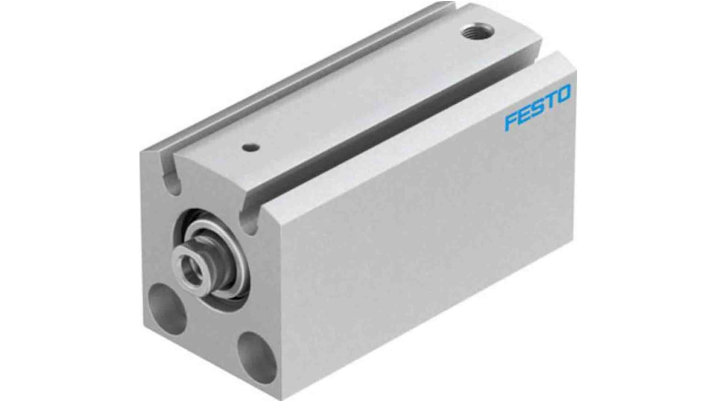 Festo Pneumatic Compact Cylinder - 188098, 16mm Bore, 25mm Stroke, AEVC Series, Single Acting