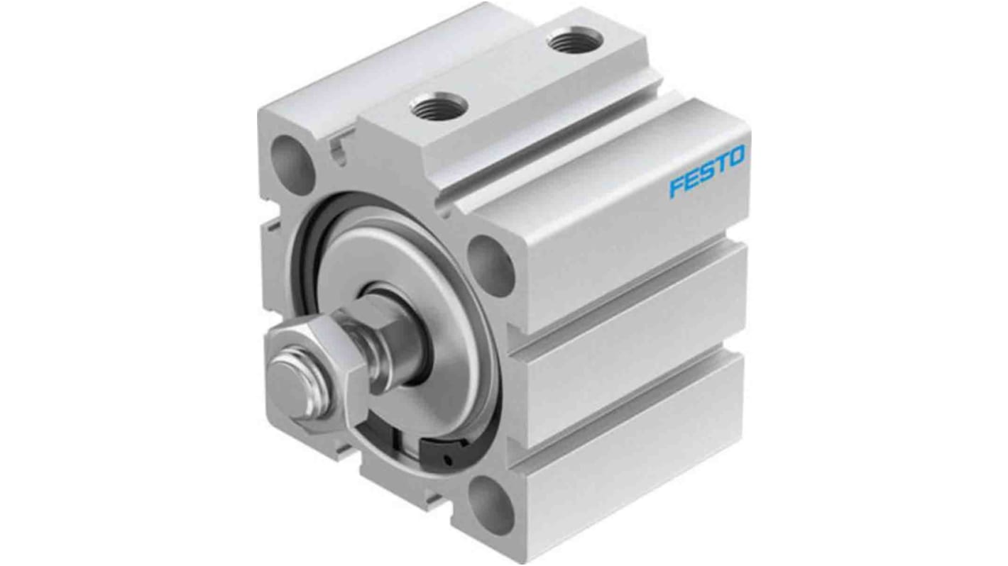 Festo Pneumatic Compact Cylinder - 188274, 50mm Bore, 20mm Stroke, ADVC Series, Double Acting