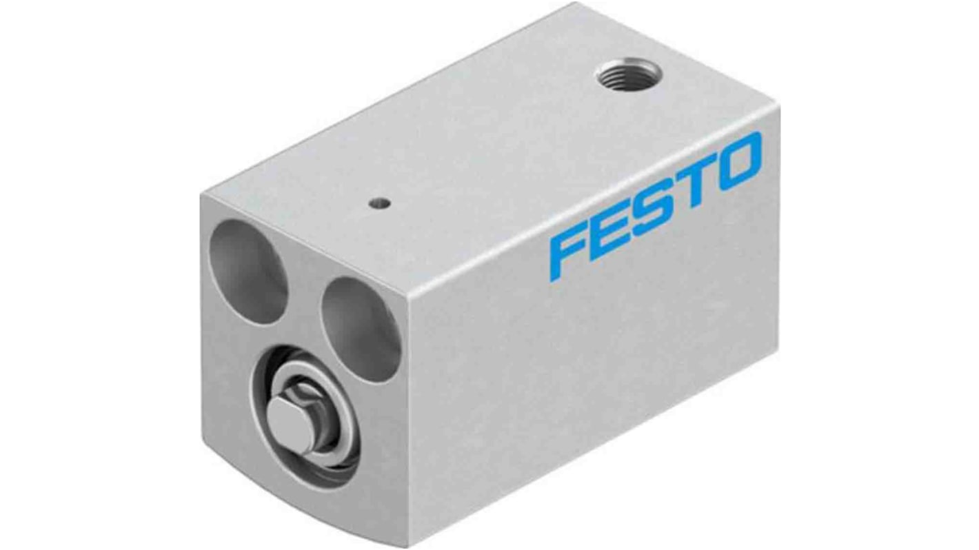 Festo Pneumatic Compact Cylinder - 188059, 6mm Bore, 10mm Stroke, AEVC Series, Single Acting