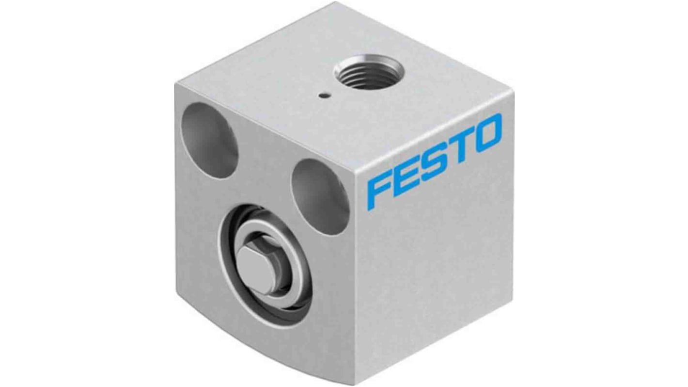 Festo Pneumatic Compact Cylinder - 188070, 10mm Bore, 5mm Stroke, AEVC Series, Single Acting