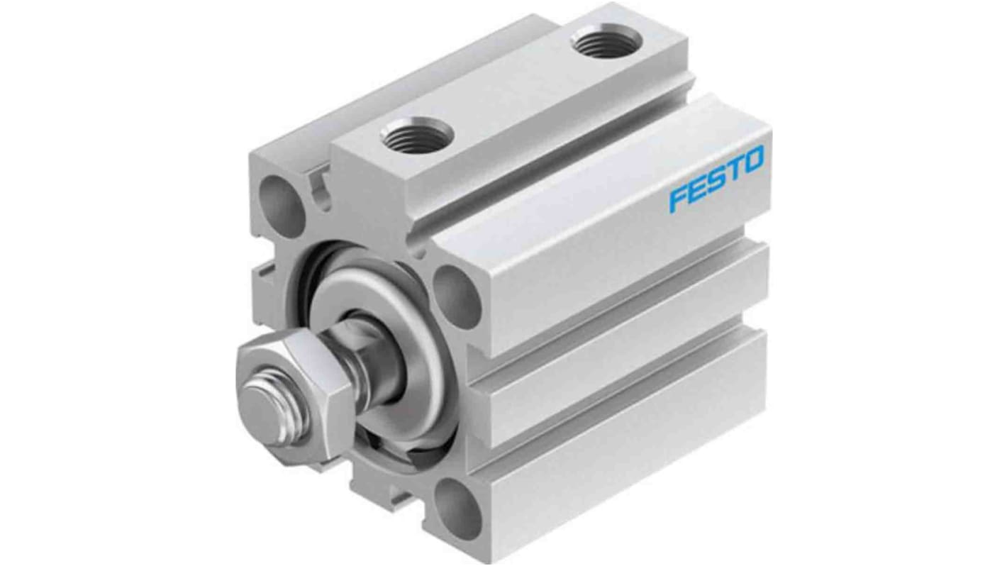 Festo Pneumatic Compact Cylinder - 188217, 32mm Bore, 20mm Stroke, ADVC Series, Double Acting