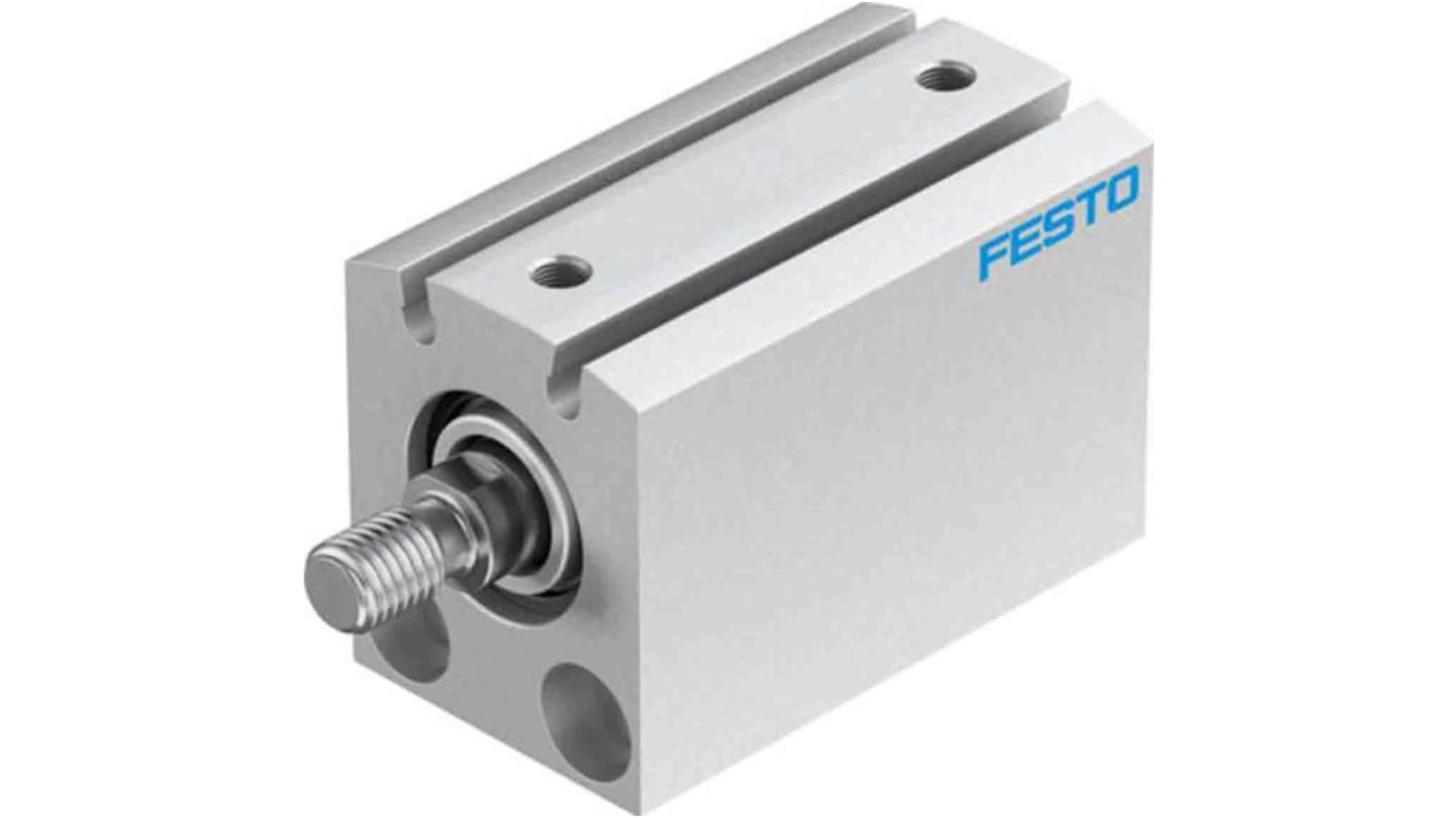 Festo Pneumatic Compact Cylinder - 188154, 20mm Bore, 25mm Stroke, ADVC Series, Double Acting