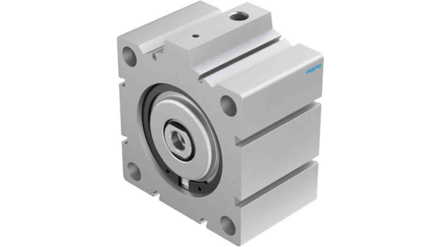 Festo Pneumatic Compact Cylinder - 188327, 100mm Bore, 25mm Stroke, AEVC Series, Single Acting