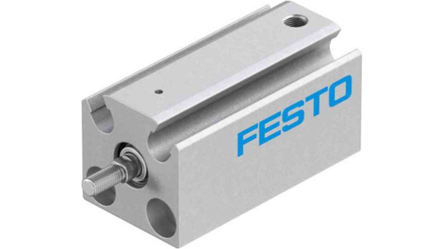 Festo Pneumatic Compact Cylinder - 188061, 6mm Bore, 10mm Stroke, AEVC Series, Single Acting