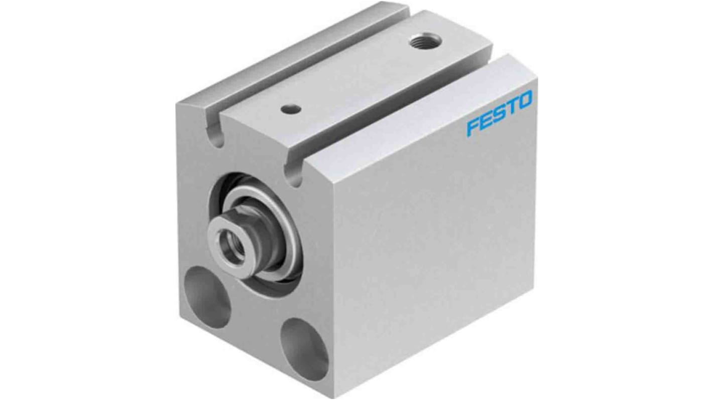 Festo Pneumatic Compact Cylinder - 188129, 20mm Bore, 10mm Stroke, AEVC Series, Single Acting