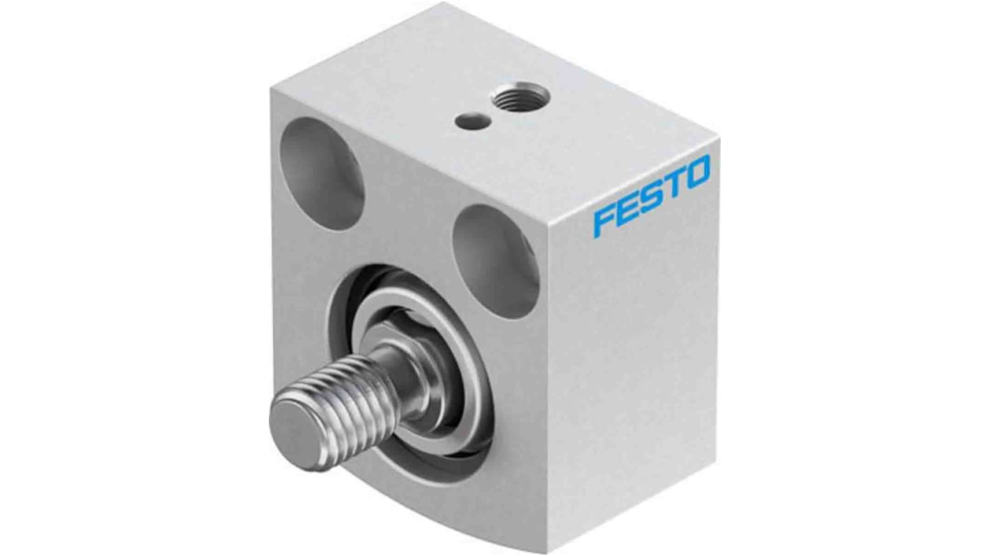 Festo Pneumatic Compact Cylinder - 188137, 20mm Bore, 5mm Stroke, AEVC Series, Single Acting