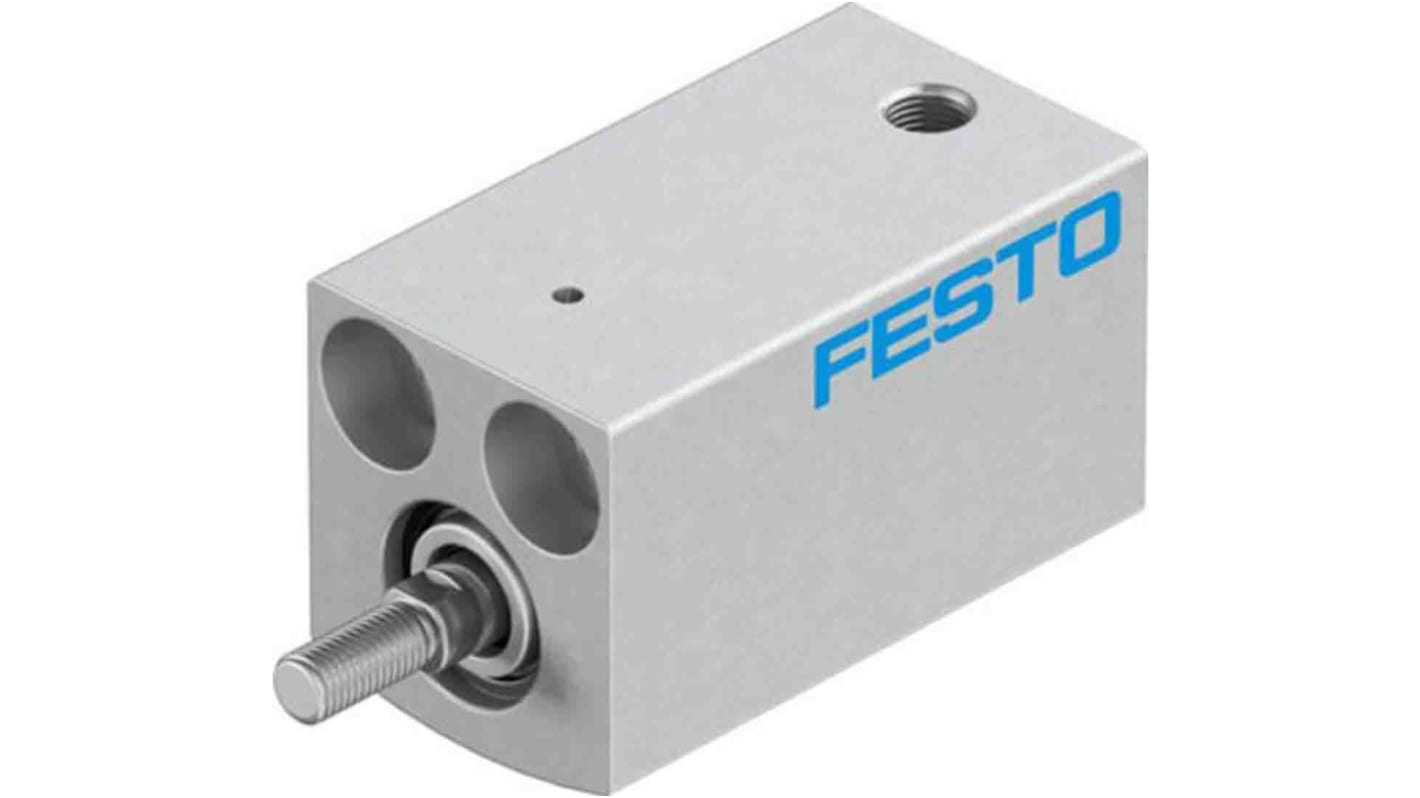 Festo Pneumatic Compact Cylinder - 188063, 6mm Bore, 10mm Stroke, AEVC Series, Single Acting