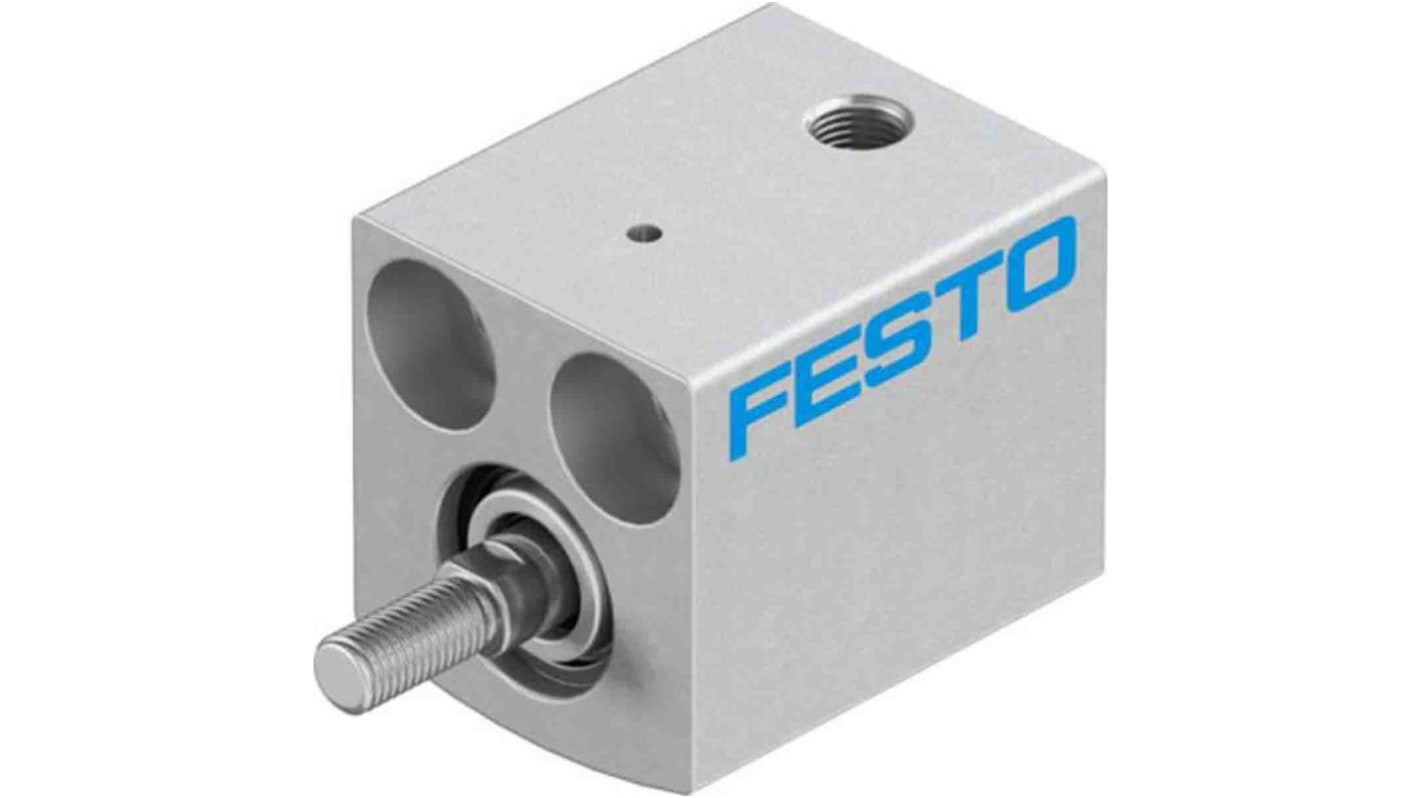 Festo Pneumatic Compact Cylinder - 188062, 6mm Bore, 5mm Stroke, AEVC Series, Single Acting