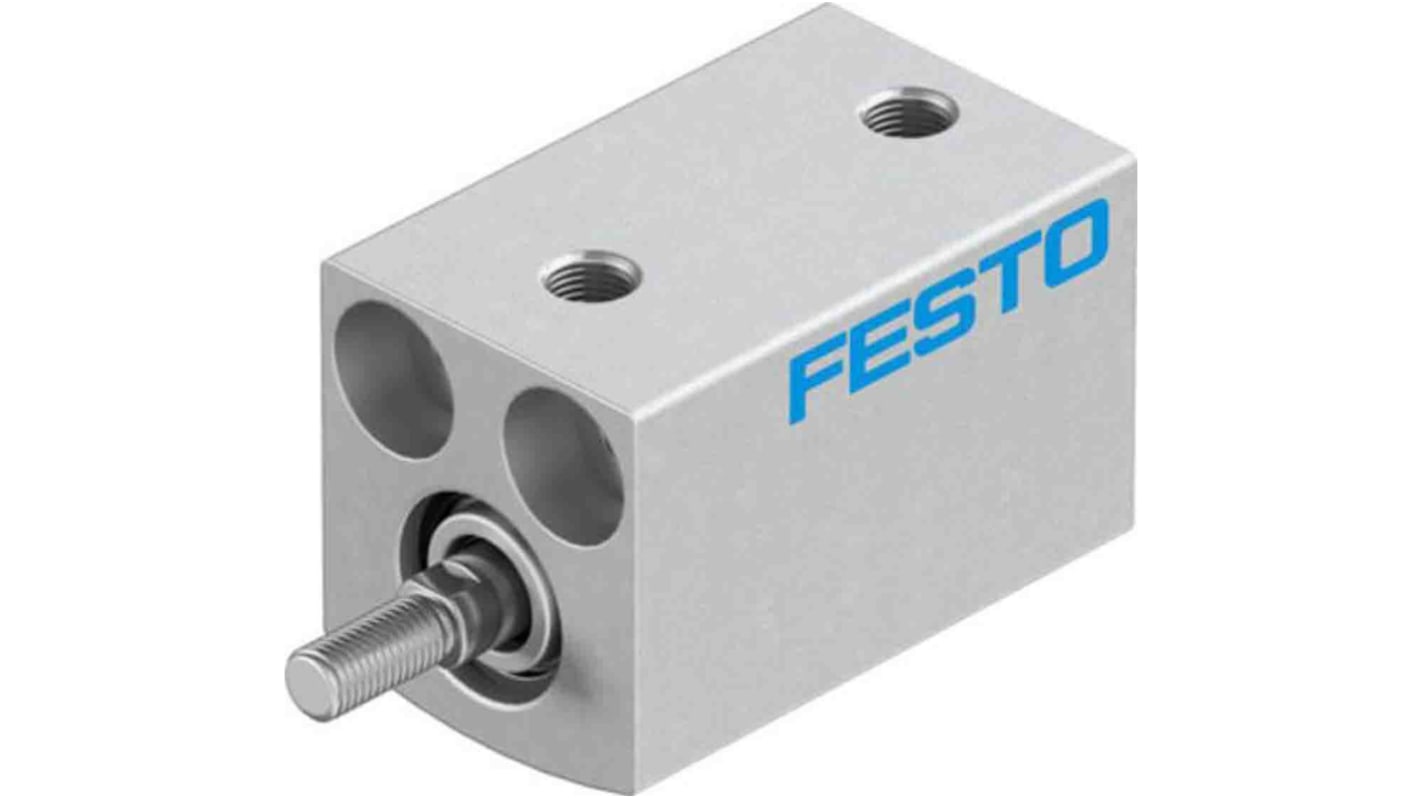 Festo Pneumatic Compact Cylinder - 188067, 6mm Bore, 10mm Stroke, ADVC Series, Double Acting