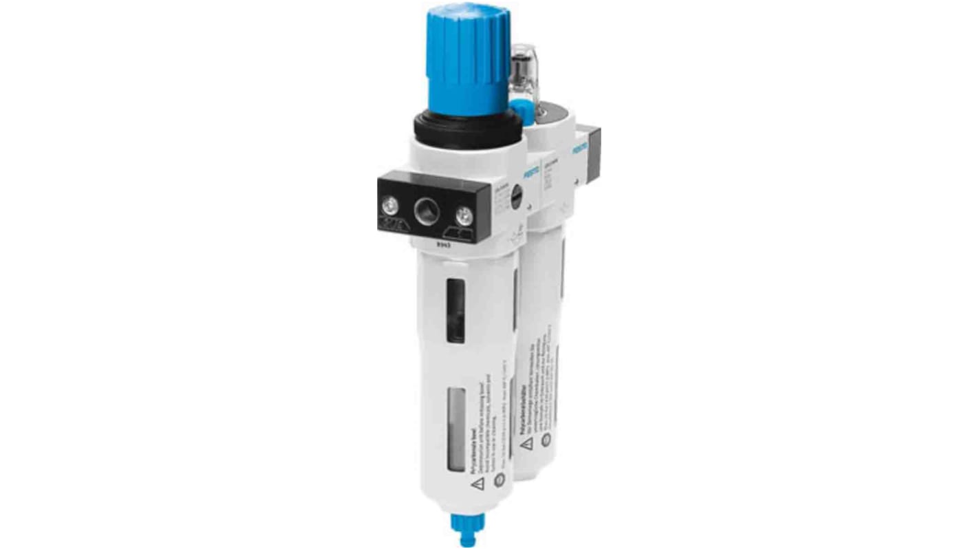 Festo D Filter Regulator, 40μm, G 1/8, Manual