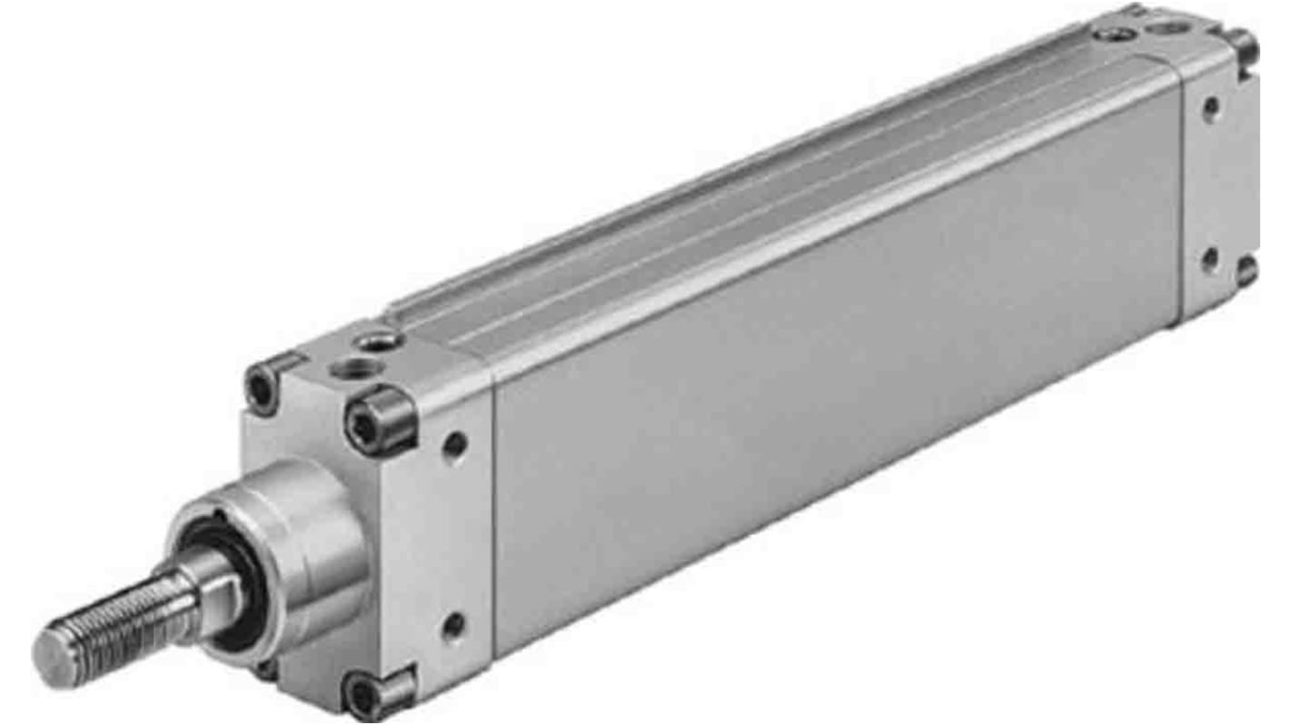 Festo Pneumatic Compact Cylinder - 14080, 63mm Bore, 160mm Stroke, DZH-63-160-PPV-A Series, Double Acting