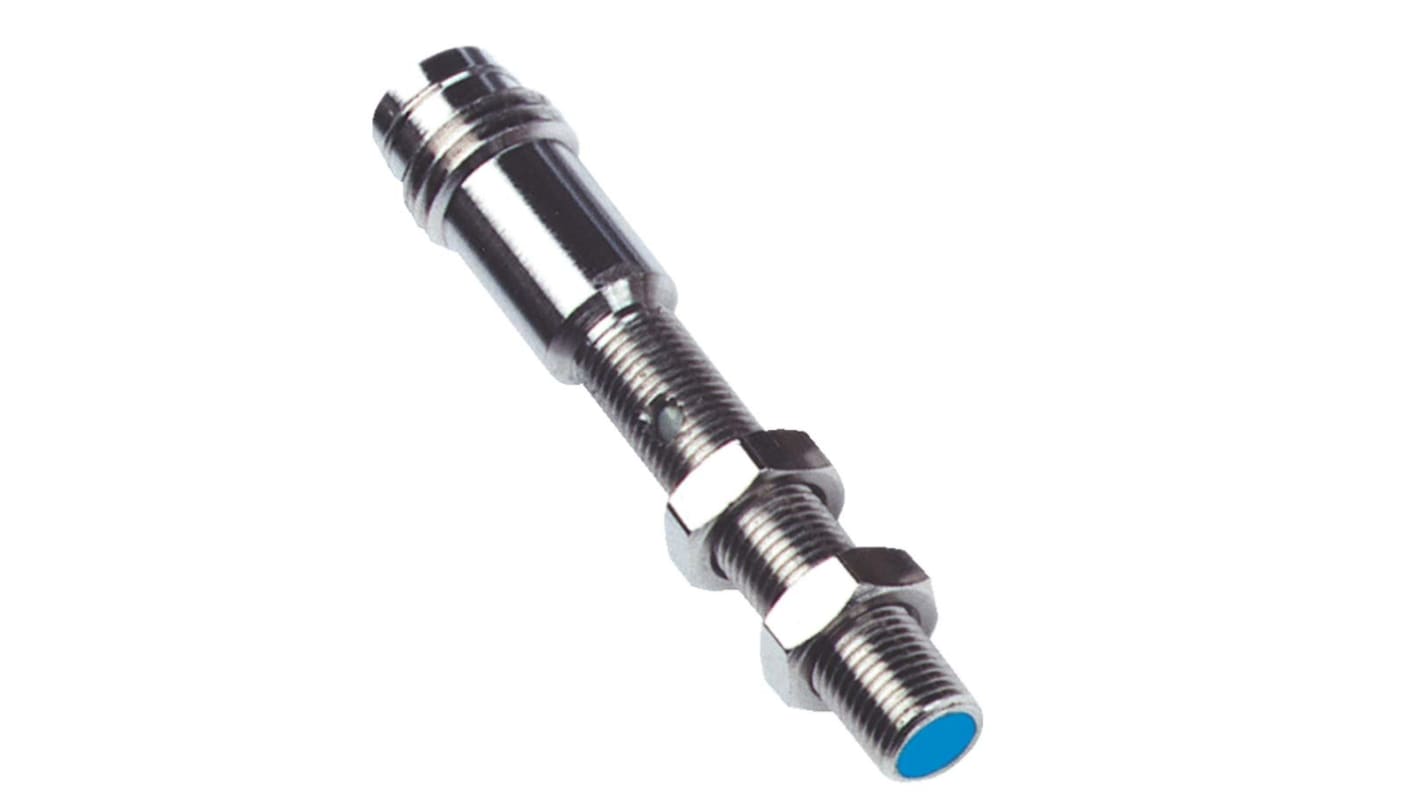 Sick Inductive Barrel-Style Proximity Sensor, 0.8 mm Detection, PNP Output, 30 V, IP67