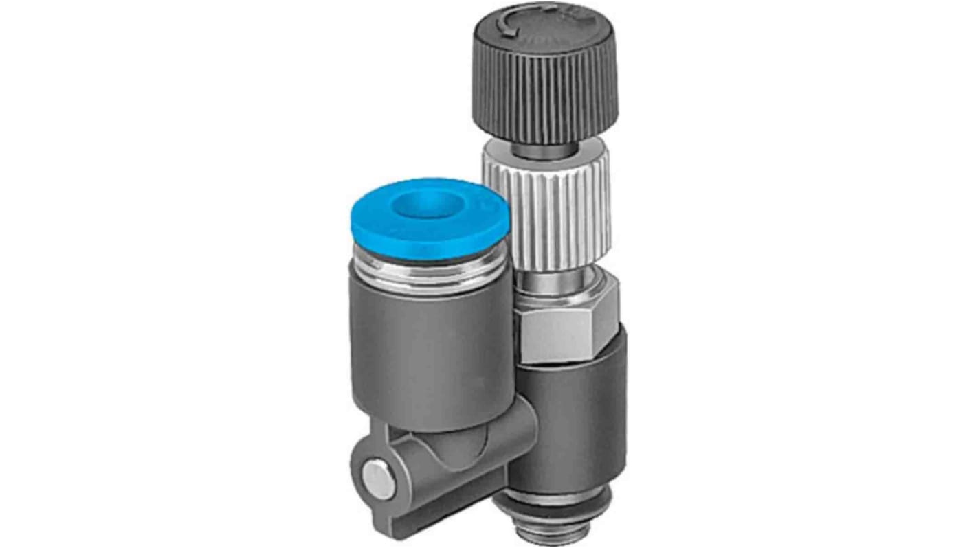 Festo Pneumatic Regulator - 2bar to 6bar, 9bar max. input, 153514