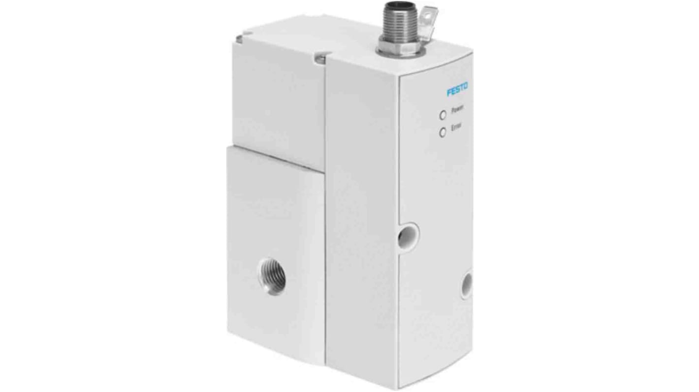 Festo G 1/4 Pneumatic Regulator - 0.1bar to 10bar, 11bar max. input, 8024263