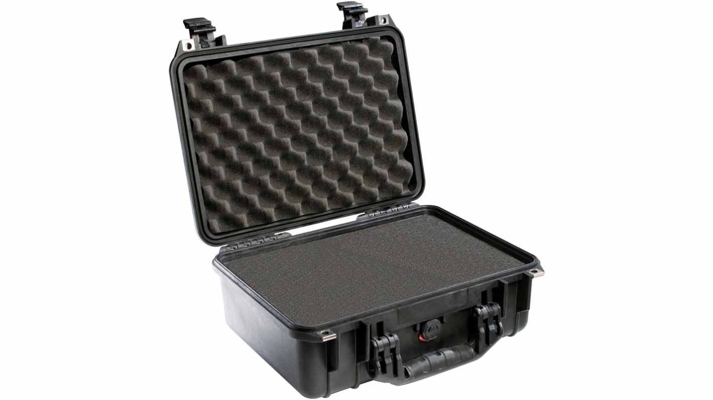 Peli 1450 Polypropylen Transportkoffer Schwarz, Außenmaße 174 x 406 x 330mm / Innen 152 x 371 x 258mm