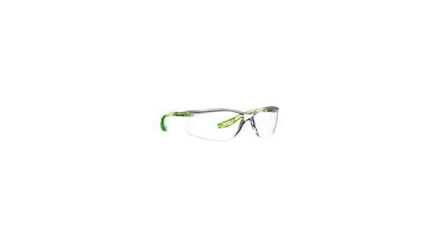 Lunettes de protection 3M Solus Incolore Polycarbonate antibuée, Résistant aux rayures, protection UV 400