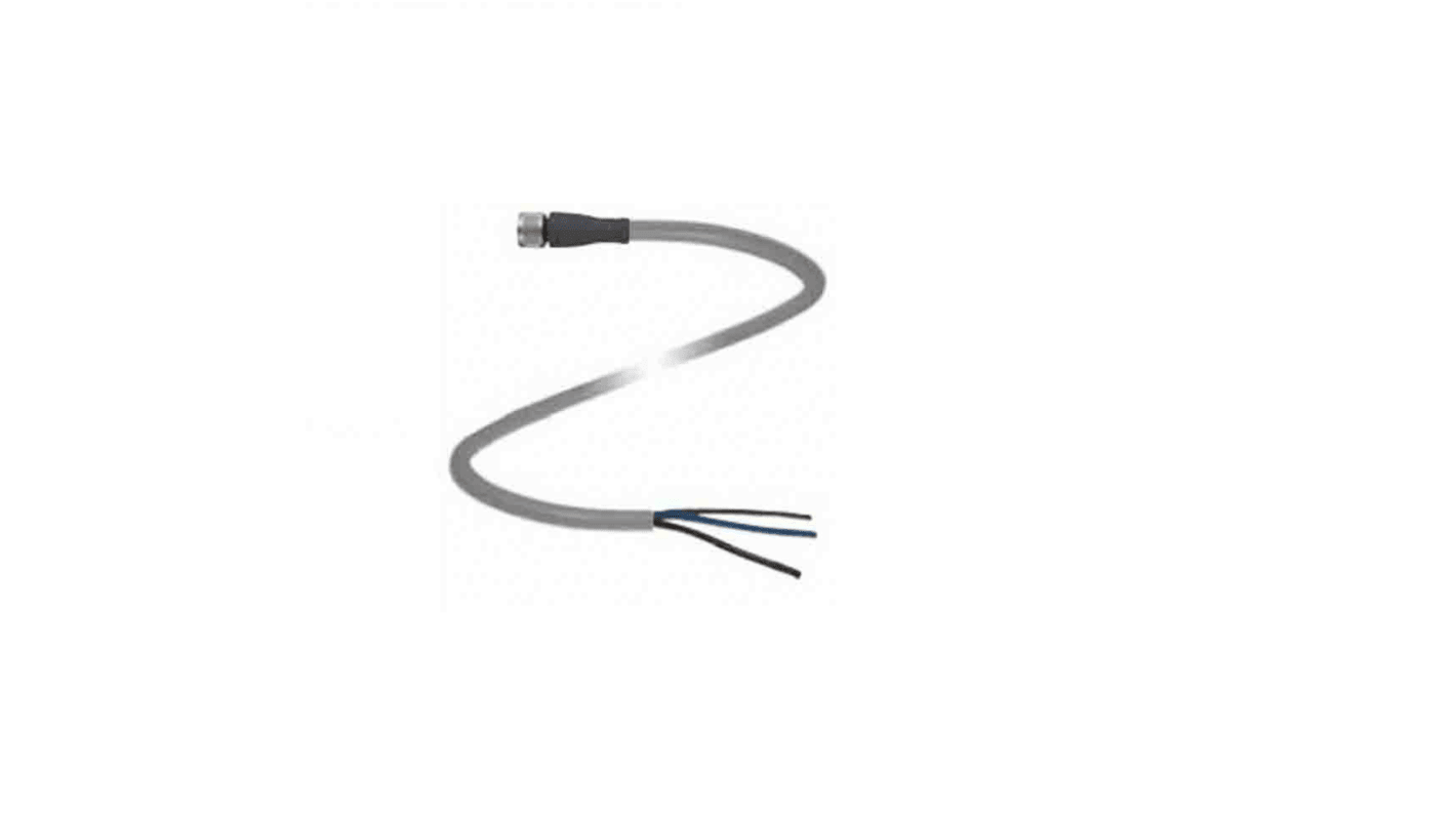 Cable de conexión Pepperl + Fuchs, con. A M8 Hembra, 3 polos, con. B Sin terminación, long. 5m, 48 V, 60 V, 3 A, IP67