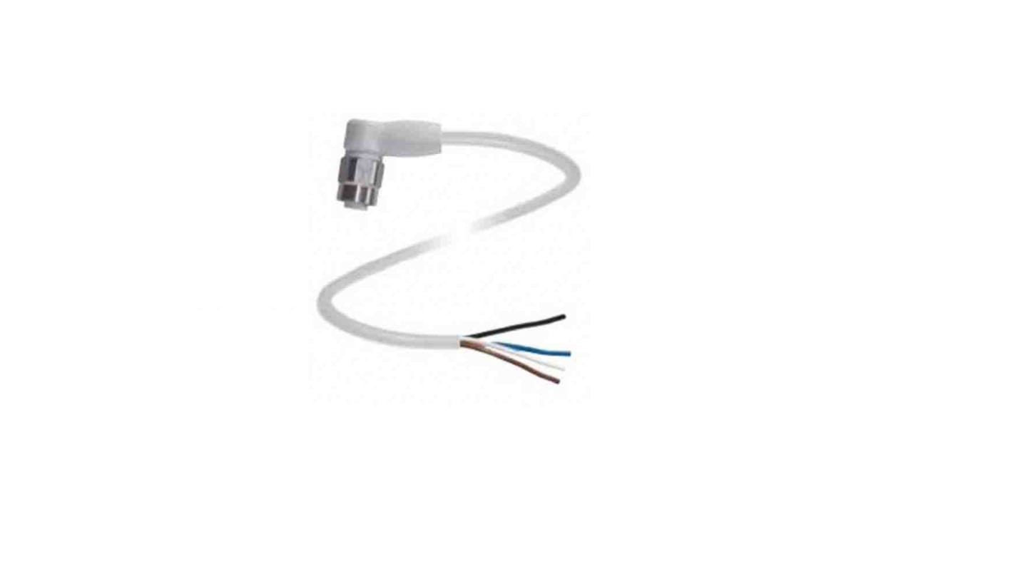 Cable de conexión Pepperl + Fuchs, con. A M12 Hembra, 4 polos, con. B Sin terminación, long. 5m, 250 V, 4 A, IP67,