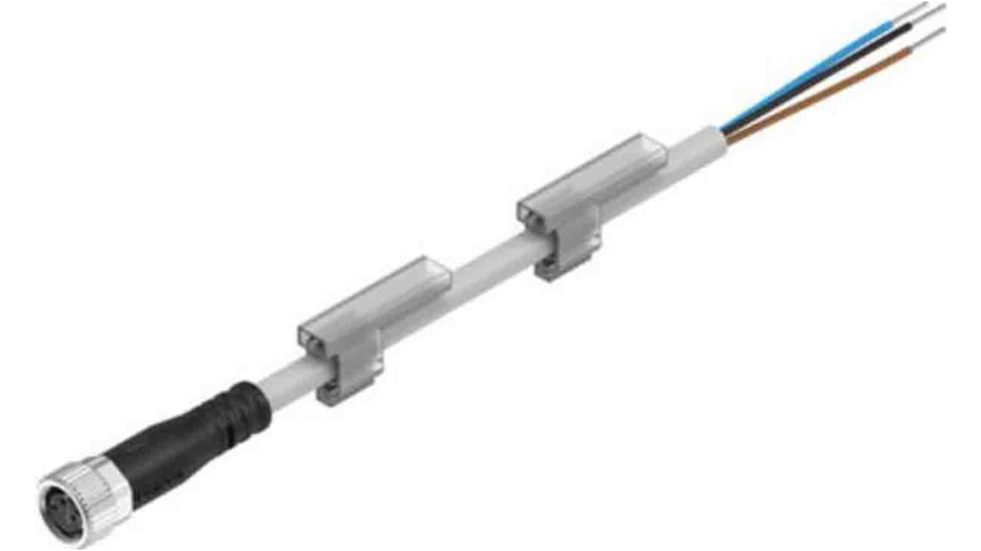 Festo Connector, NEBU-M8G3-R-10-LE3 Series