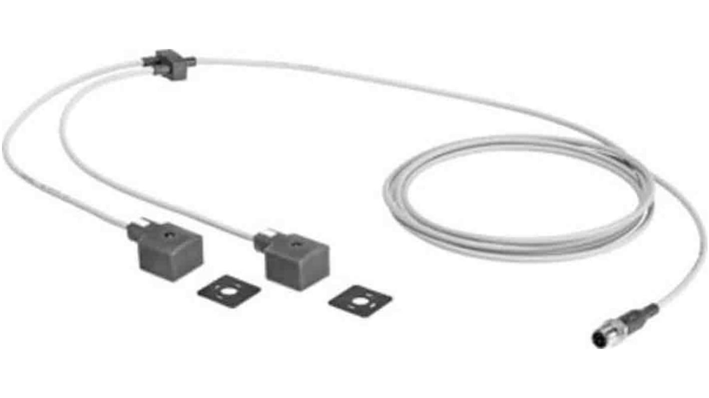 Festo Connector, NEDY-L2R1-V1-C1W4L-U-0.3L-M12G4-2.5R Series