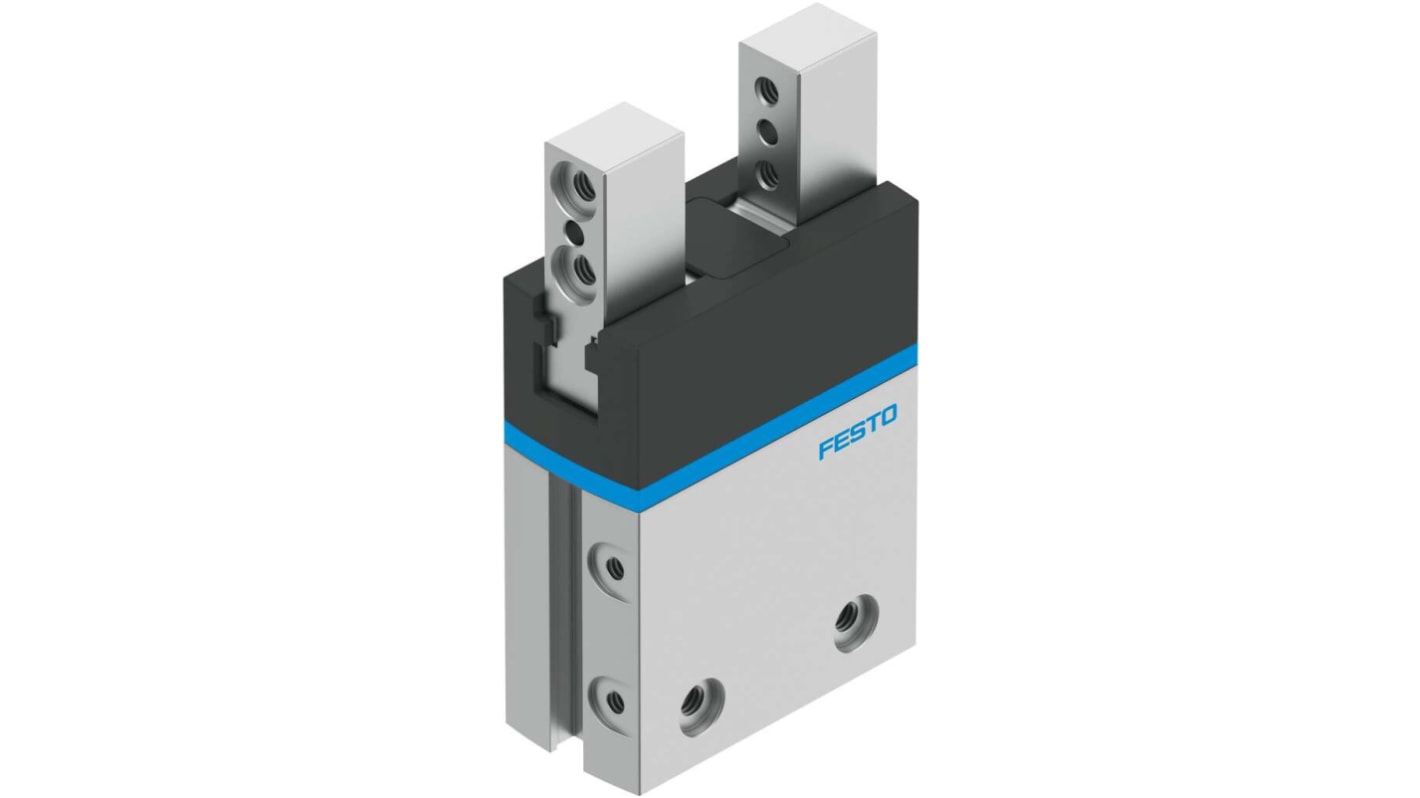 Festo 2 Finger Double Action Pneumatic Gripper, DHPS-16-A-NC, Parallel Gripping Type