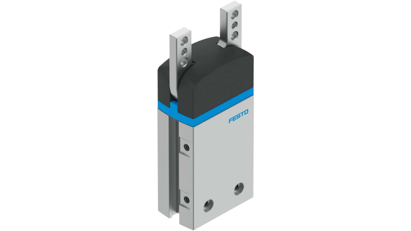 Festo 2 Finger Double Action Pneumatic Gripper, DHWS-16-A, Angle Gripping Type